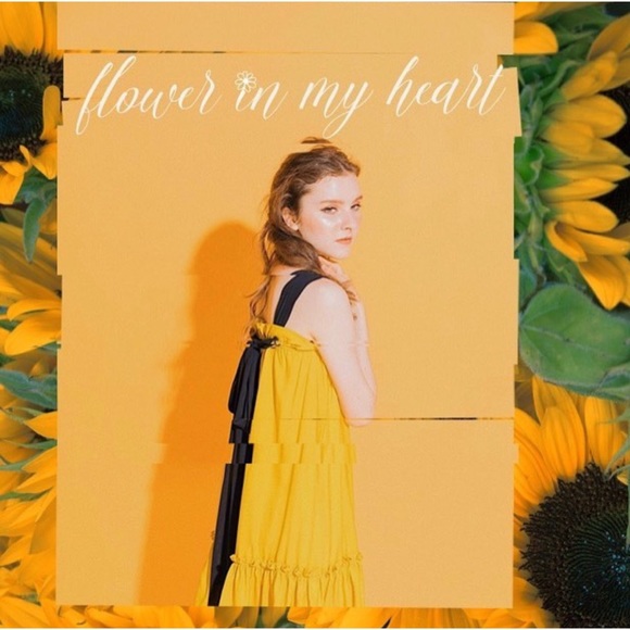 *host pick* RENbyTee yellow ruffle dress - Picture 3 of 8